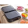 Contactgrill SEVINI Pro, KG 2395 (zilver/zwart, 1.800 watt)