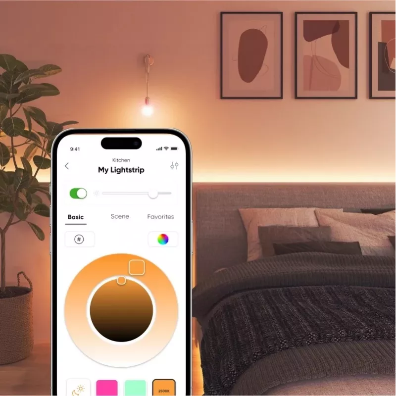 Nanoleaf Essentials Light Strips uitbreiding 2 meter | 23 W | RGBCW | Bluetooth, Thread | 2700 - 6500 K