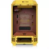Mini Tower-behuizing THERMALTAKE The Tower 250 Butter Caramel — microATX/Mini-ITX, ATX-ondersteuning, compacte behuizing