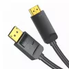 DisplayPort-naar-HDMI-kabeladapter Vention HAGBH, 2 m, zwart, 7 mm diameter
