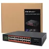 Netwerkswitch QOLTEC Gigabit Ethernet PoE 24xRJ45 2xSFP