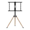 TV-standaard Gembird TVS-75ST-01 zwart hout