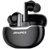 Awei koptelefoon Bluetooth 5.3 T50 TWS oplaadcase /zwart