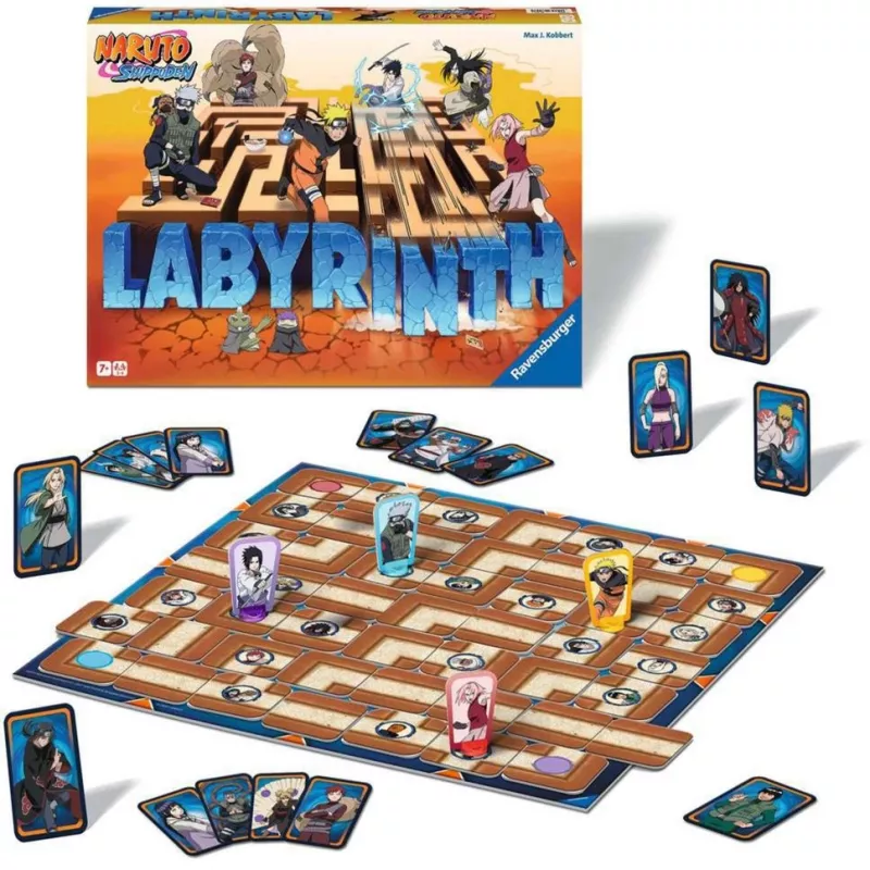 Naruto Shippuden doolhof, bordspel