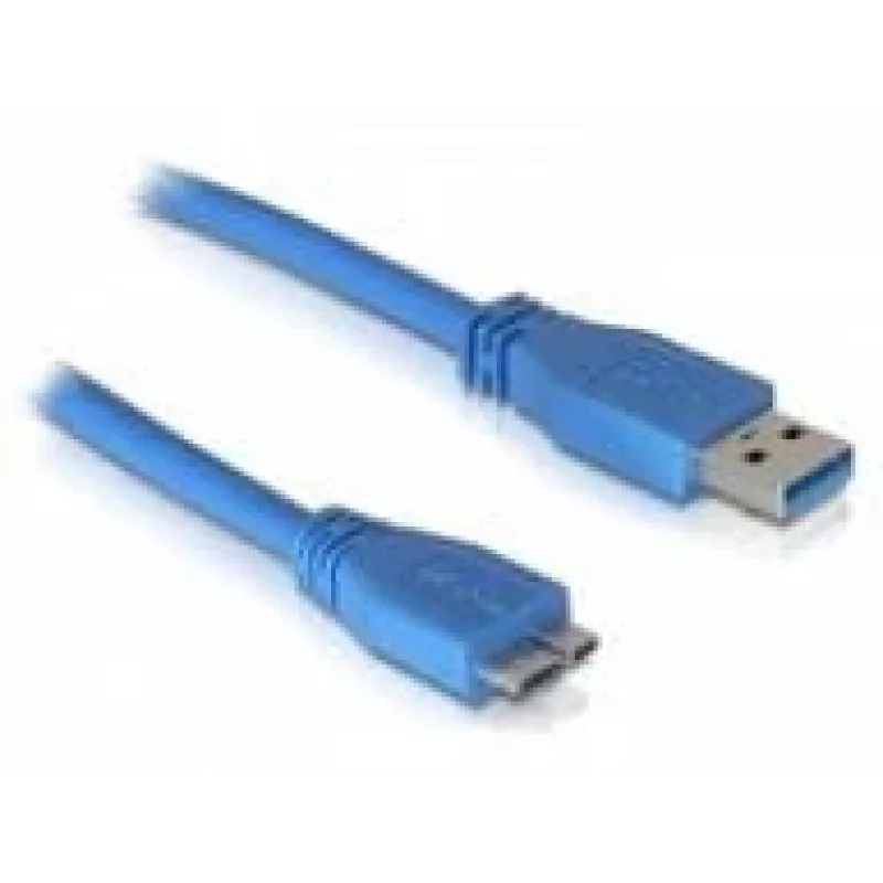 DeLOCK Micro-USB 3.0-kabel 1 m, USB A, 5 Gbit/s, blauw