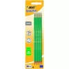 BIC potloden EVOLUTION Original met gum, HB, set 4 stuks 049012