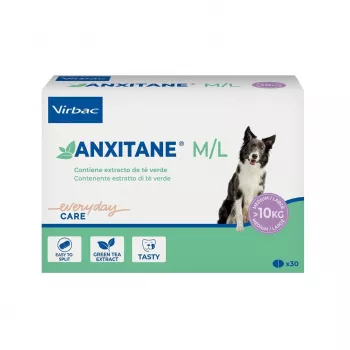 VIRBAC ANXITANE stressondersteuning voor honden, doos met 30 tabletten
