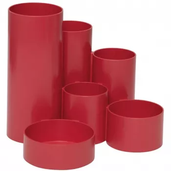 MAUL pennenhouder MAULtubo Recycling 12 stk. rood (4115625)