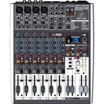 Behringer Xenyx X1204USB audiomixer 12 kanalen grijs