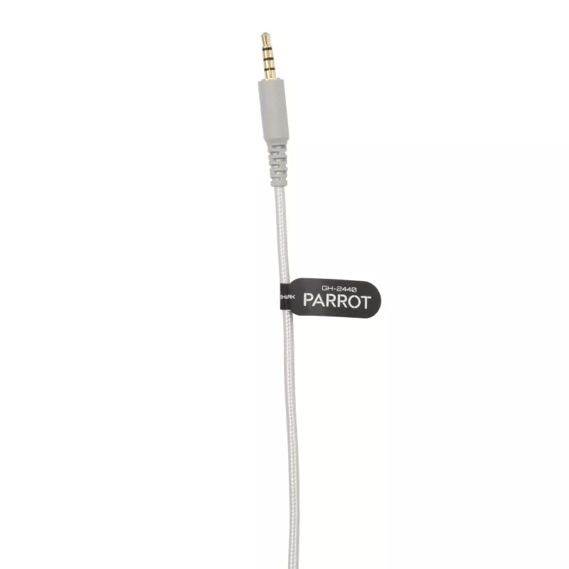 Hoofdtelefoon White Shark GH-2440 Parrot wit/grijs