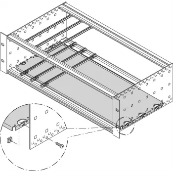 Schroff montageplaat 340T 42TE (34562758)