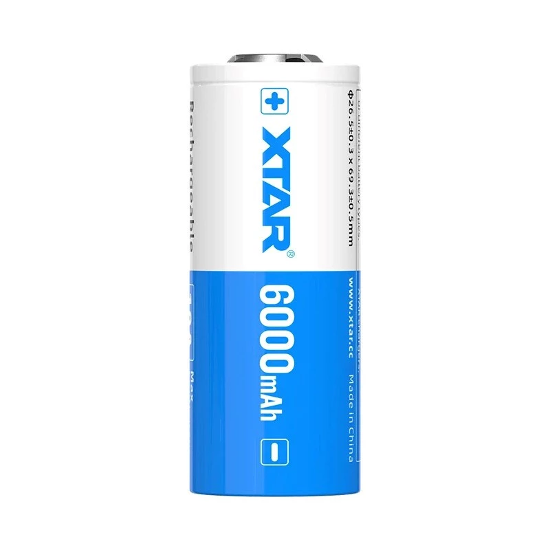 Accu 26650 3,6V Li-Ion 6000 mAh