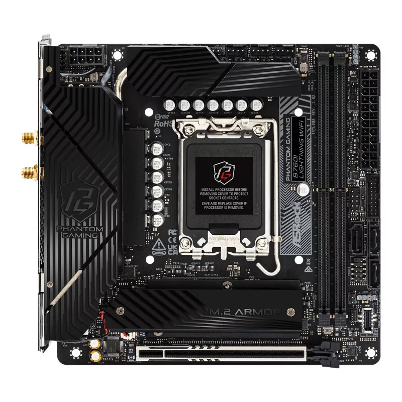 ASRock B760I Lightning WiFi DDR5 Mini-ITX LGA1700 moederbord