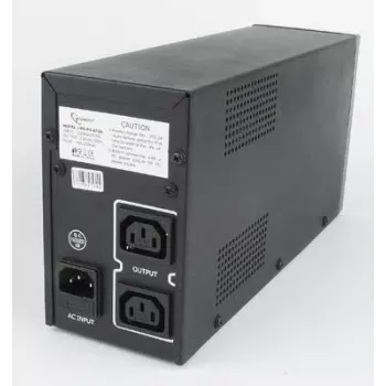 Gembird UPS-PC-652A noodstroomvoorziening (UPS) line-interactive 0,65 kVA 390 W 3 AC-uitgangen