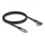USB-kabel DeLOCK 81131 1 m USB-C zwart 40 Gbit/s
