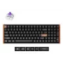 Mechanisch magnetisch toetsenbord Keychron K4H-F1 — 96% formfactor, QWERTY, USB + RF Wireless + Bluetooth, 100 toetsen, RGB, zwart