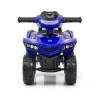 Loopvoertuig Milly Mally Ride-on Monster Navy — kinderzit-loopvoertuig, lage zithoogte
