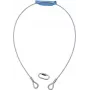 EUROLITE veiligheidskabel A 4x1000mm tot 15kg zilver (58010320)
