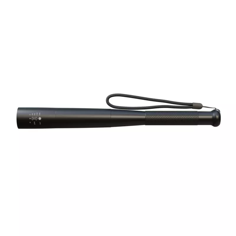 Handzaklamp Extralink EX.30851, SMD LED 10W, aluminium behuizing, AA 1,5 V, 290×30×30 mm, zwart