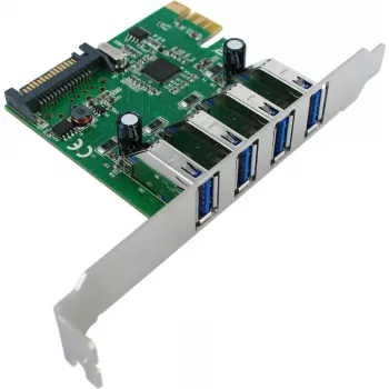 PCI-Express-adapter VALUE 15.99.2117 – 4x USB 3.2 Gen1 (5 Gbit/s)