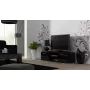 Cama tv-standaard SOHO 140 zwart/zwart glanzend