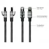 Good Connections ethernetkabel USB-C RJ45, antraciet, 0,5 m