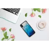 Telefoonhoesje iKins voor iPhone XS Max — blauw meer zwarte afwerking