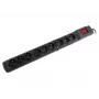 Meervoudig stopcontact Armac Multi M9 3M 9X 230V PL zwart