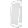 NeXtime klok 5185wi Mini Thumbs Up, 20,5x21 cm, wand, wit/zilver