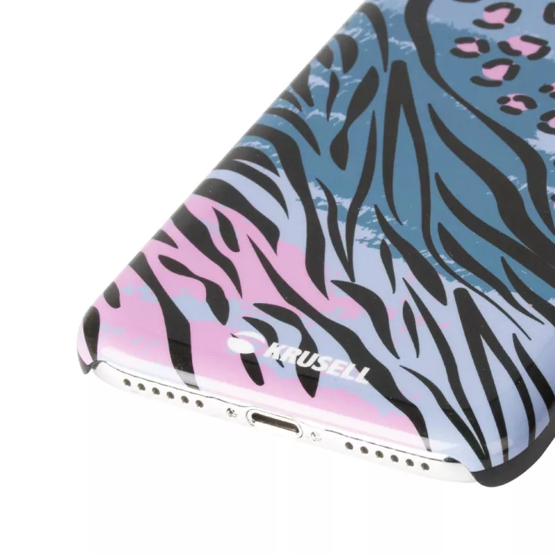 Cover Krusell 61897 hoesje voor iPhone SE 2020 iPhone 7 8 blauw