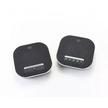 Conferentie-spreekset Boom Collaboration GEMINI met ingebouwde microfoon, Bluetooth en USB, zwart