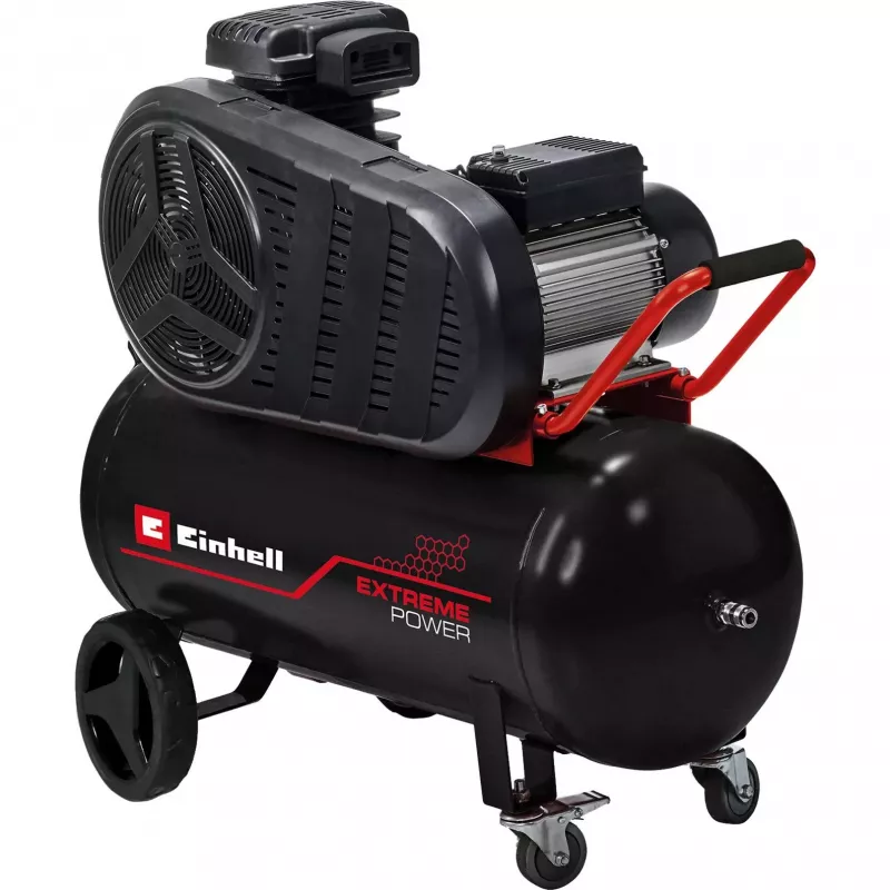 Luchtcompressor EINHELL TE-AC 430/50/10 — 3.000 W, 50 L, stationair, zwart