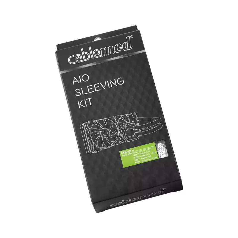 CableMod AIO Sleeving Kit Series 2 voor EVGA CLC / NZXT Kraken, wit