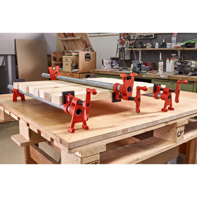 Pijpklem BESSEY BPC-H34 zwart rood 42mm 1,3kg