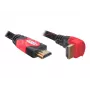 HDMI-kabel DeLOCK 82688 5 m zwart rood