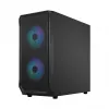 Fractal Design Focus 2 RGB Tempered Glass mid tower ATX pc-behuizing - zwart