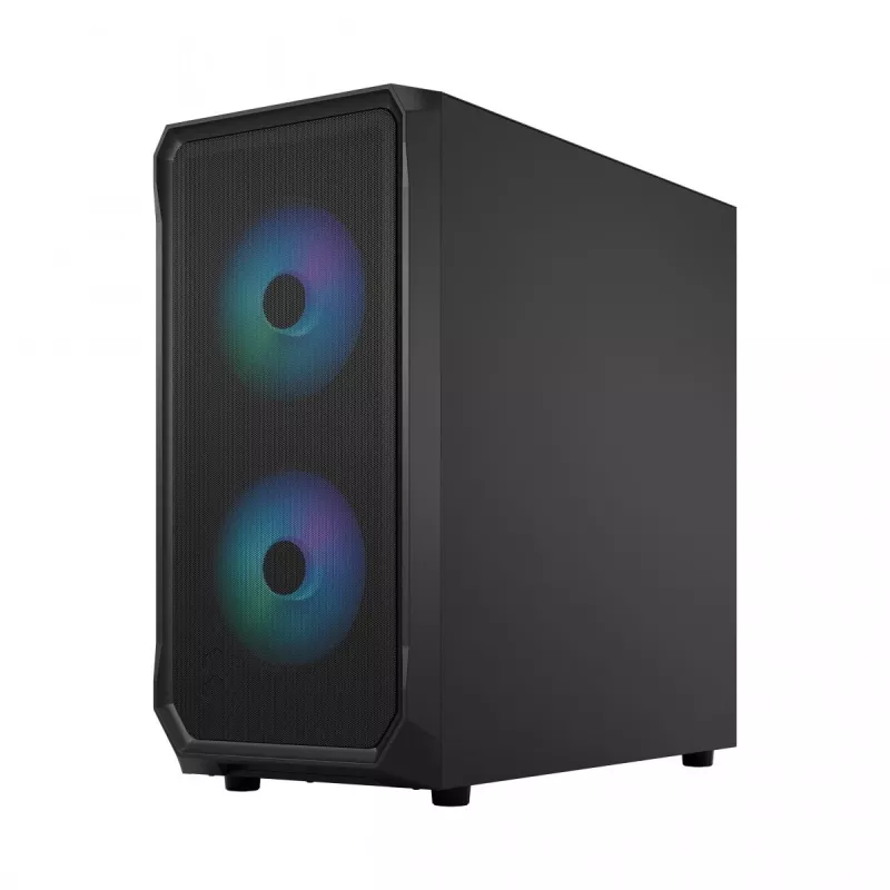 Fractal Design Focus 2 RGB Tempered Glass mid tower ATX pc-behuizing - zwart
