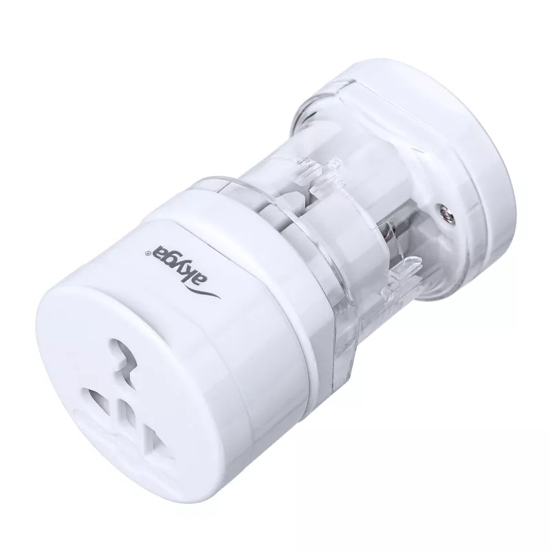 Akyga AK-AD-61 universele reisstekkeradapter, wereldwijd, 10 A, wit
