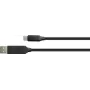 PYTHON 1.00m USB-C datakabel PD USB C stekker naar incl. USB-A adapter - adapter - digitaal/data - m (PY-USB002S)