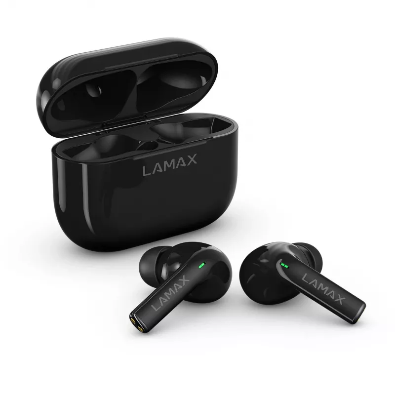 LAMAX Electronics DRAADLOZE KOPTELEFOON LAMAX CLIPS1 LMXCL1B IN-EAR ZWART - koptelefoon