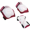 Biomechanische protectorenset Comfort (roze/wit, maat M)