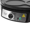Adler AD 3093 2-in-1 dubbelzijdige elektrische crêpemaker, 1600 W, zwart