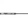 Acer HP.DSCAB.018 7-in-1 USB-C-dongle, 3x USB-A 5 Gb/s, HDMI 4K 60 Hz, SD/microSD, 100 W PD, zilver