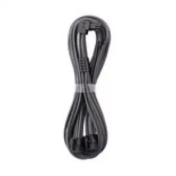 CableMod C-Series Pro aansluitkabel variant A 90mm 16‑pin naar 2×8‑pin PCIe carbon