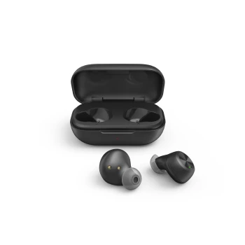 Hama WEAR7701BK headset draadloos in-ear bellen/muziek Bluetooth zwart