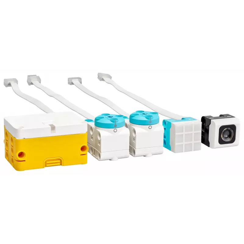 LEGO Education SPIKE Essential Set A+ 45345 – leerrobotica- en programmeerbouwpakket, 449 elementen, vanaf 6 jaar