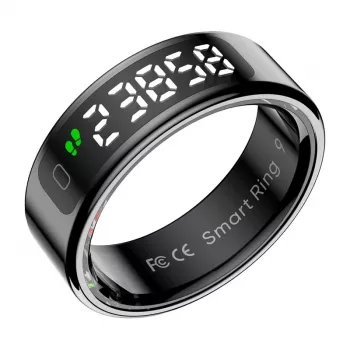 Smart Ring Colmi R12 21,6 mm maat 12 zwart