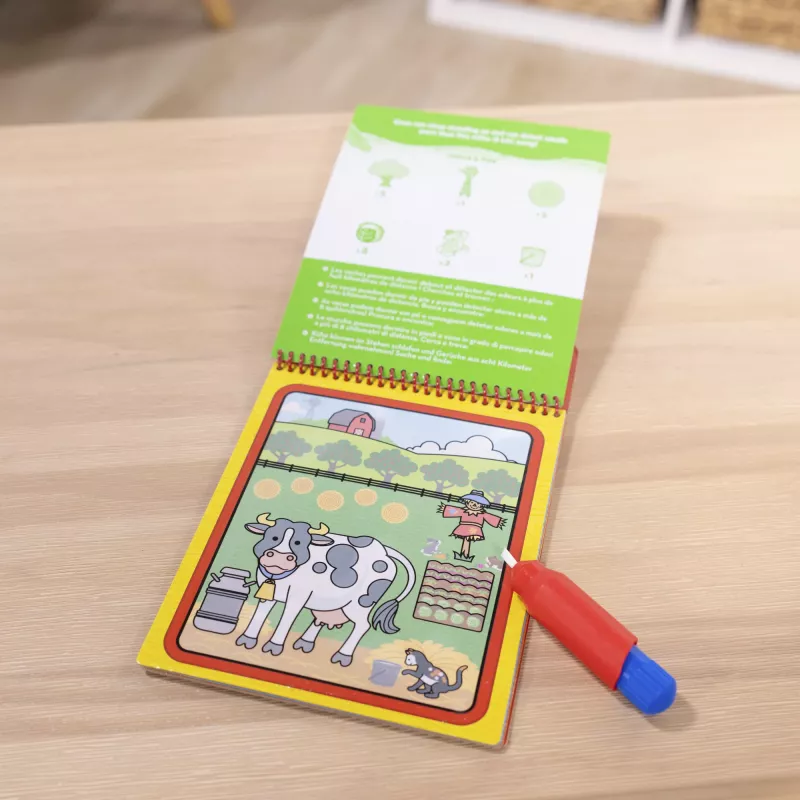 Water Wow Farm GML kleurboek — spinmaster herbruikbaar reis-waterkleurboek