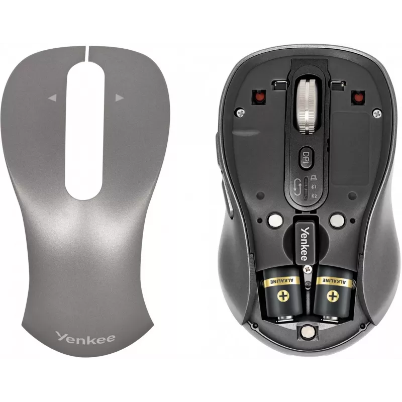 YENKEE YMS 2010SR GYRO Dual draadloze muis, Bluetooth + USB 2,4 GHz