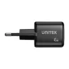 Unitek wandlader 2x GaN 45W — 2× USB‑C PD 3.0 en QC snelladen